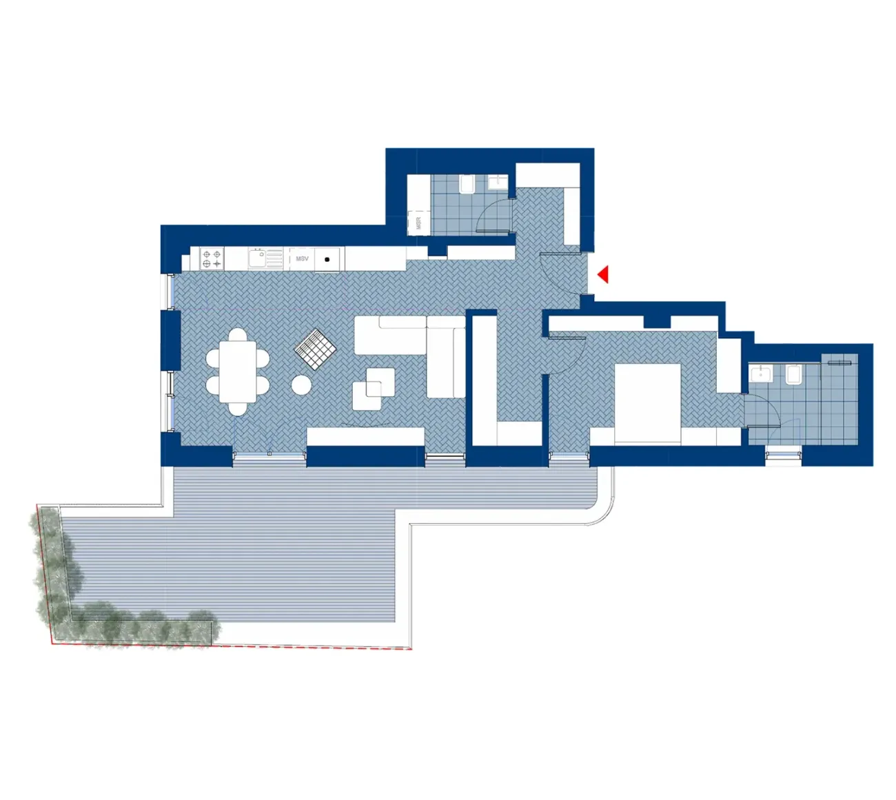 Plan Apartament 07 - 3 camere
